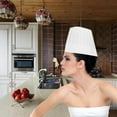 thumbnail image 2 of 20pcs Non Woven Chef Hats Lightweight Headgear Disposable Cook Kitchen Accessories for Home Restaurant Rectangular, 2 of 8