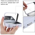 thumbnail image 2 of Lot de 2 Étui Portable pour Fil Dentaire avec Miroir, Petit Porte-Pique-Fil Dentaire Boîte à Piques Réutilisable Distributeur de Fil pour Accessoires de Sac de Voyage (Blanc), 2 of 7