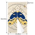 thumbnail image 3 of XMXT Japanese Noren Doorway Room Divider Curtain,Insect Eye Rune Restaurant Closet Door Entrance Kitchen Curtains, 34 x 56 inches, 3 of 7