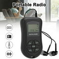thumbnail image 1 of Pocket Radio   Portable Radios with Good Reception  3.5MM Headphone jack  Compact Transistor Radios Player Operated by 2 AAA Batteries for Jogging  Walking  Traveling, 1 of 9