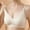 White, variant on BYHONG Women's Summer Comfort Lace Strap Latex Traceless Gathering Breathable and Sexy Bra Bars for Women Black XL
