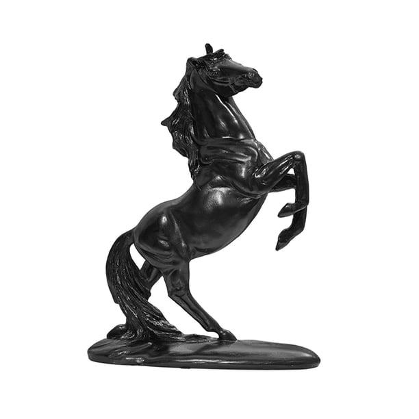 Estatua de caballo, escultura de caballo, escultura de animales, estatua de animales, adornos de caballos, figuras de caballos para comedor y jardín Estilo B BLESIY Estatua del caballo