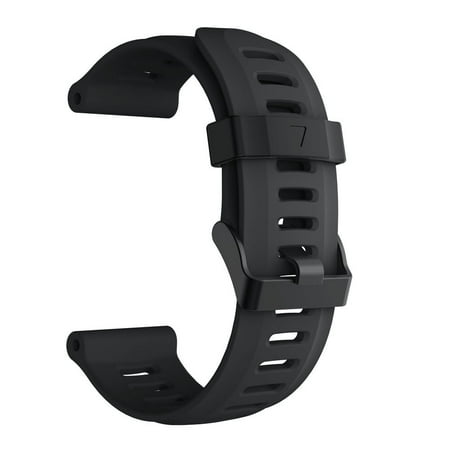 - Soft Silicone Strap Replacement Watch Band For Garmin Fenix 5X Plus Watch