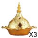 thumbnail image 1 of 3 Quemadores De Incienso De Estilo De Oriente Medio, Incensario Para Horno De Aromaterapia, Calabaza, 1 of 9