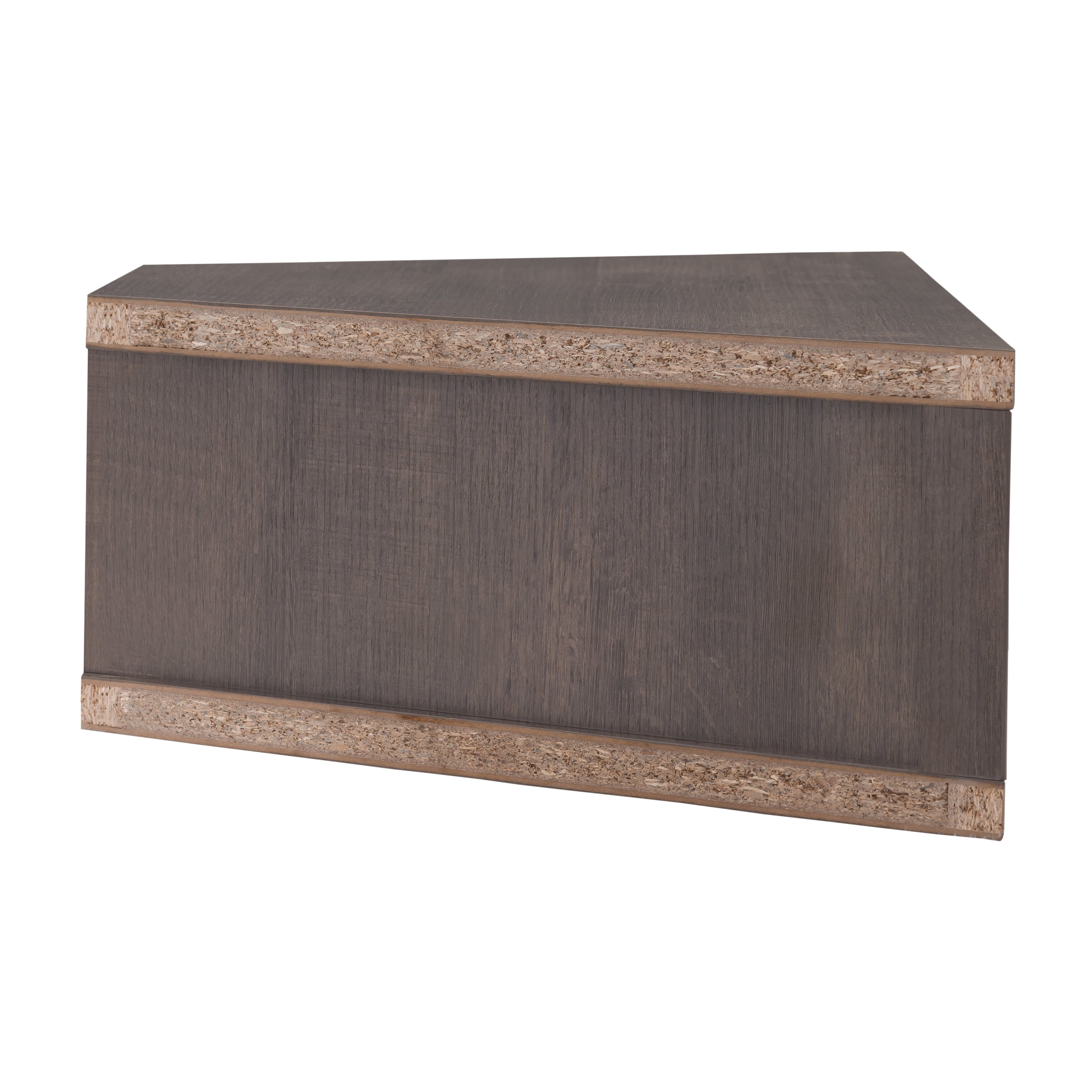 Furniture of America Emmeline 3-Shelf Floating TV Stand, 46", Walnut Oak