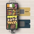 thumbnail image 4 of Parrilla eléctrica portátil para el hogar para interiores, antiadherente para barbacoa, calor rápido, fácil de limpiar, diseño EE. UU. METRO Sunnimix parrilla eléctrica interior, 4 of 8