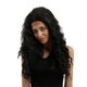 thumbnail image 1 of Pelucas llenas de sintética Peluca rizada ondulada negra Encaje frontal Cosplay seguro Salvador Peluca de pelo de mujer, 1 of 10