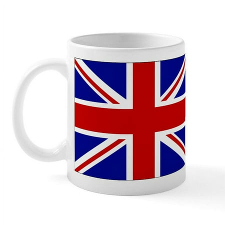 

CafePress - Union Jack British Flag | Mug - 11 oz Ceramic Mug - Novelty Coffee Tea Cup
