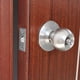 thumbnail image 5 of Cerradura de cuentas de puerta de armario de madera invisible con resorte, pestillo de captura de armario plata Ehuebsd Libre de BPA, 5 of 6