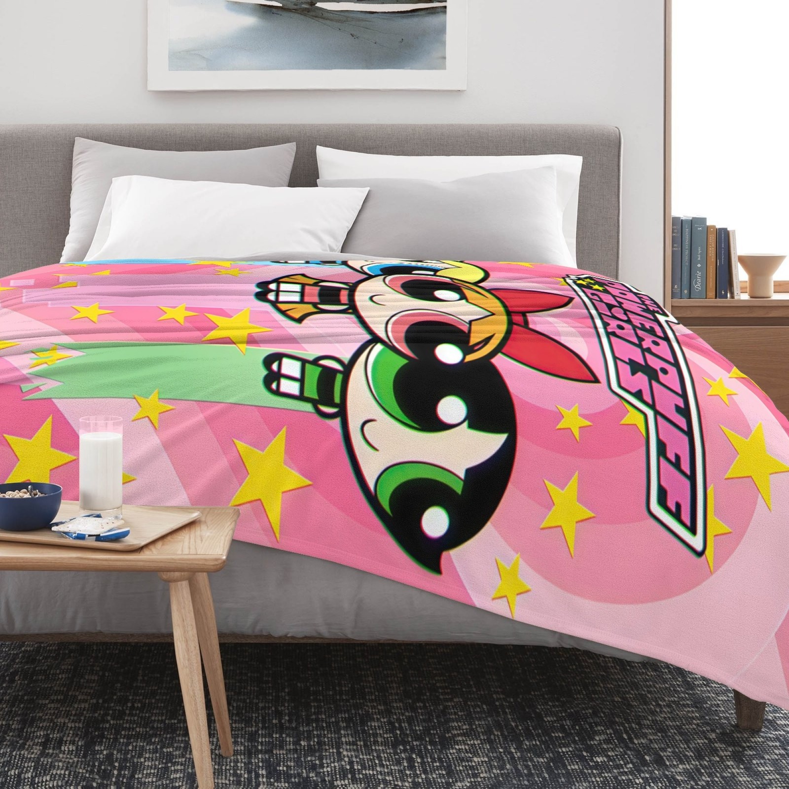 Powerpuff Girls Blanket Soft Bed Sofa Throw Cozy Lightweight Birthday Gift