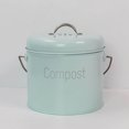 thumbnail image 4 of justharion 3L Garden Compost Bin Countertop Indoor with Lid Compost Pail Easy Clean green, 4 of 9