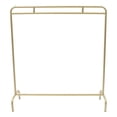 thumbnail image 5 of CNCEST Metal Clothes Rack Clothing Display Stand Bedroom Freestanding Garment Gold Rack, 5 of 12