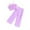 Purple, variant on HNMKIU Toddler Girls Summer Casual 2-Piece Outfit Set Soft Breathable Sleeveless Top and Comfortable Pants Everyday Wear Pink,3-4 Years