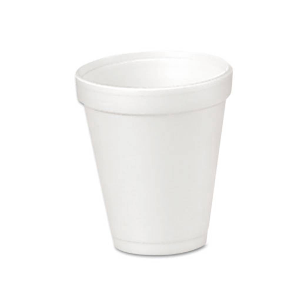 4 oz White, Disposable Insulated Foam Drink Cups, To Go Coffee Cups, For Hot/Cold Drinks - 1,000 Pack