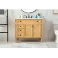 thumbnail image 6 of Elegant Decor Park Avenue 40" Wood Single Bathroom Vanity in Gray, 6 of 7