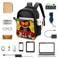 thumbnail image 3 of Cuphead Cartoon Unisex Backpack Schoolbag Bookbag 2 Compartment Daypack Satchel Rucksack Travel Laptop Bag, 3 of 6