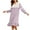 Purple, variant on Gytharion Flannel Nightgowns for Women Winter Fuzzy Fleece Warm V-Neck Sleepshirt Soft Cozy Long Sleeve Lace Plush Nightshirt Cute Solid Ruffled Hem Nightdress Mid-Length Sleepwear