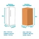 thumbnail image 4 of Refrigerador Hisense 22 Pies French Door RF22N6FCX Acero Inox Inverter, 4 of 4
