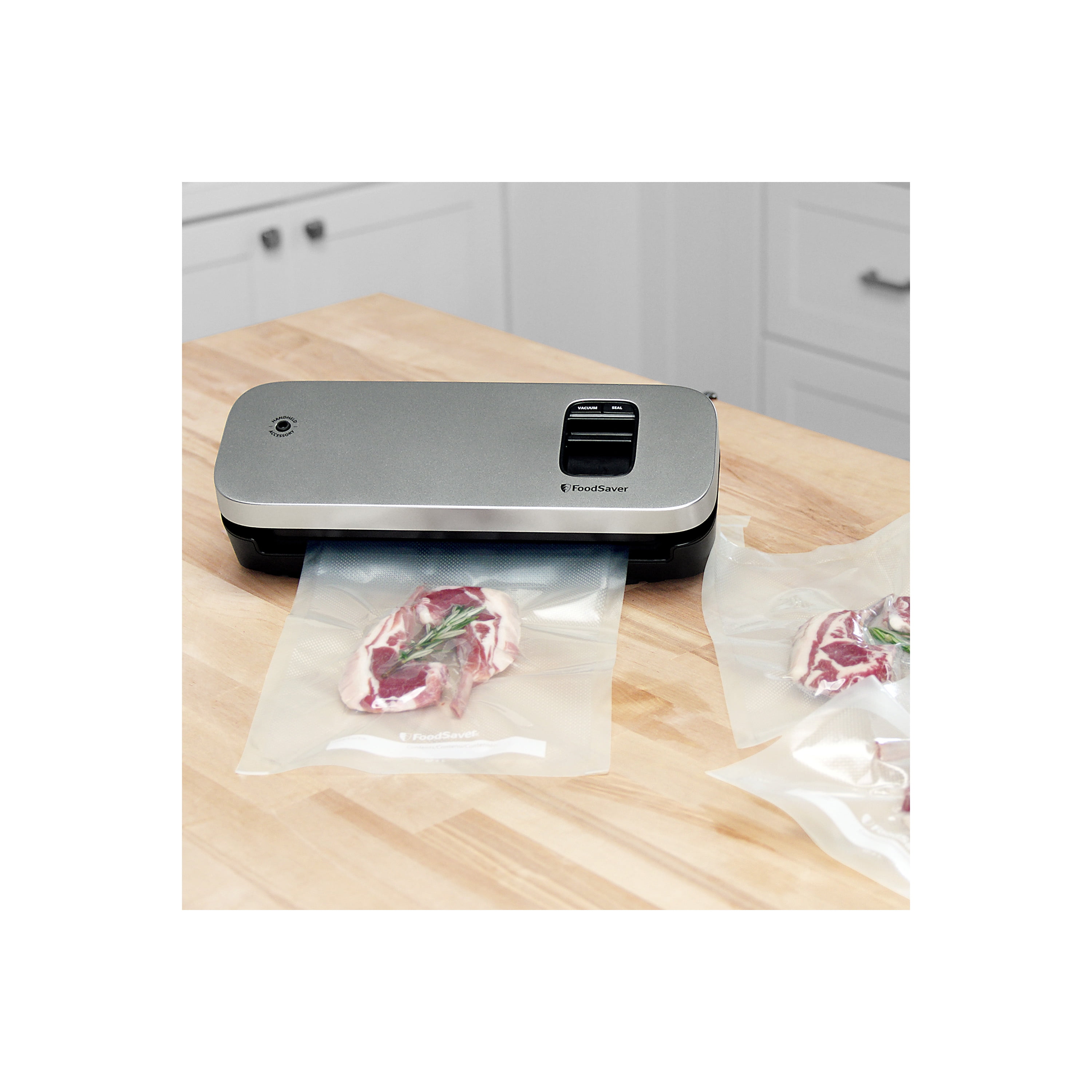 Open Box FoodSaver Vacuum Sealer Special Value Pack, Compact