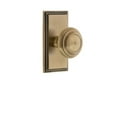 thumbnail image 6 of Grandeur Carcir_Psg_234 Carre Solid Brass Rose Passage Door Knob Set - Brass, 6 of 7
