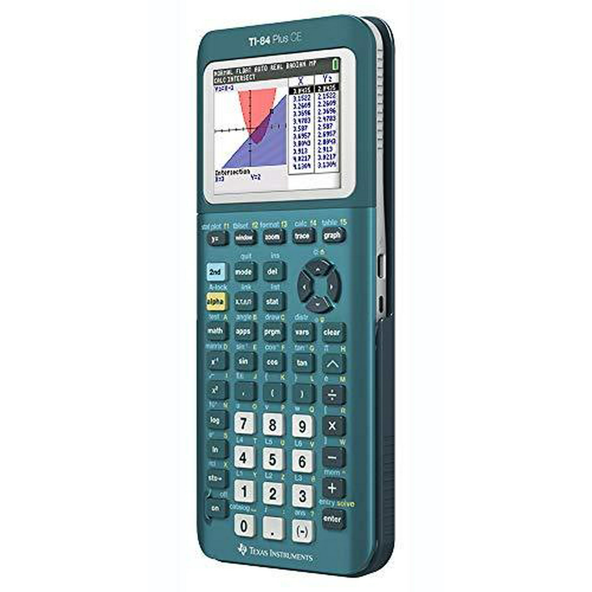 Texas Instruments TI-84 Plus CE Color Graphing Calculator, Teal
