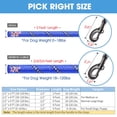 thumbnail image 3 of Reflective Dog Leash 5FT Heavy Duty - Comfortable Padded Handle - Reflective Dog Leash for Medium Large Dogs with Collapsible Pet Bowl, 3 of 6