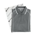 thumbnail image 5 of H2H Mens Cool Dry Compression Short Sleeve Polo T-Shirts GRAY US S/ASIA M (CMTTS278), 5 of 6