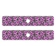 thumbnail image 7 of Yayeee Faucet Mat for Kitchen Sink 30" Diatomite Long Splash Guard Pad, Purple Floral Leopard Pattern, 2 Pack, 7 of 7