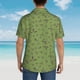 thumbnail image 4 of Balery Mallard Duck Camisas hawaianas de manga corta para hombre, camisas playeras de corte holgado, camisas de vacaciones con botones,3X-Large, 4 of 7