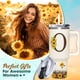 thumbnail image 2 of Vaso SUFAVN con diseño de girasoles con monograma, 1,2 L, para mujer, 2 of 7