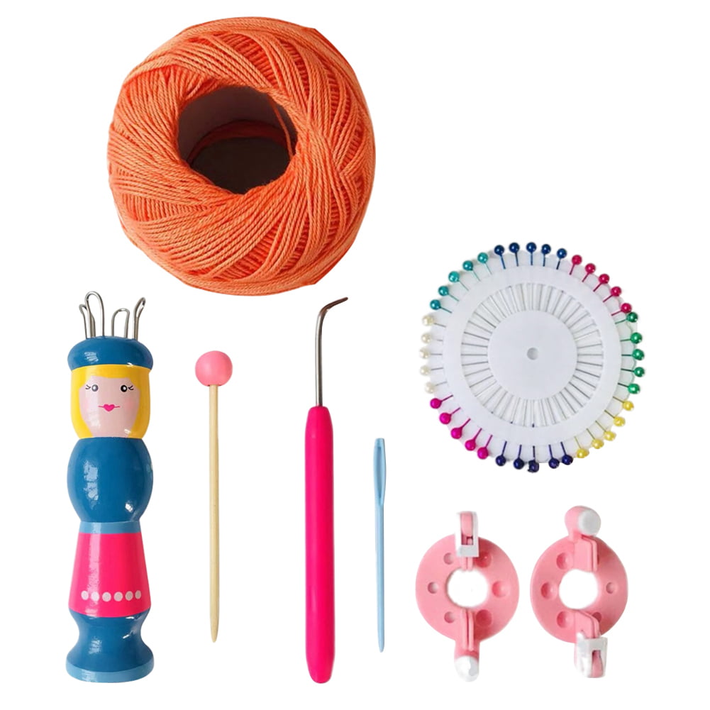 New Plastic Yarn Wool Knitter Knitting Craft Loom Rope Braided Maker DIY Tools 