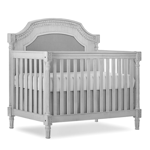 Evolur Julienne 5 In 1 Convertible Crib Antique Grey Walmart