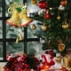 thumbnail image 5 of Adornos navideños, campanas navideñas, decoración colgante para árbol de Navidad, accesorios de decoración navideña, campanas de Papá Noel, regalo de Navidad, decoración colgante, campana de plástico, 5 of 6