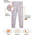 thumbnail image 4 of RBX Girls Sweatpants Soft Athletic Fleece Wide Leg Jogger Sweatpants for Girls 2 Pack, 4 of 7