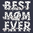 thumbnail image 2 of Women's One Hundred and One Dalmatians Best Mom Ever Perdita  Graphic Tee Navy Blue Small, 2 of 4