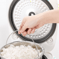 thumbnail image 4 of Stainless Steel Steamer Basket Rice Cooker Steamer for Instant Cooker with Handle Pressure Cooker Rice Steamer, 4 of 7