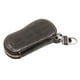 thumbnail image 1 of Estuche para llaves de coche de negocios de moda para hombre con cremallera y funda de piel de vaca Café, 1 of 9