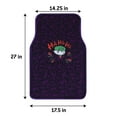 The Joker Carpet Car Floor Mats Cartoon Style Design Purple Binding