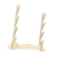 thumbnail image 5 of Kokiya Display Stand Retro Storage Flute Stand Wall Hanger for Flutes 4 Layers, 5 of 9