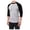 Black/LT. Gray, variant on Men's Plain Baseball Athletic 3/4 Sleeve Cotton Tee Shirts