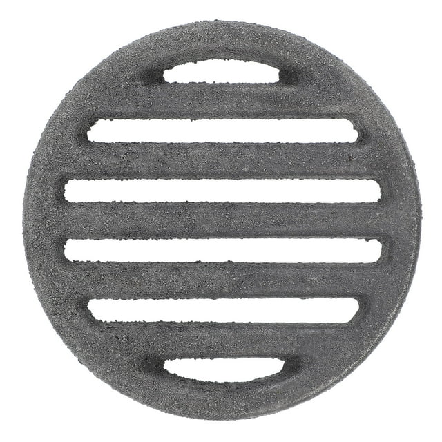 Miangastore Grille de Feu en Alliage de Fer Noire pour Cuisson Extérieure Lot de 1 Ronde de 3,9 Po
