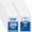 Vertical-200 Pcs, variant on 100 Pcs Horizontal Badge Holders, Extra Thick ID Card Name Tag Badge Holder with Resealable Zip, Waterproof ID Badge Holder