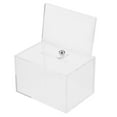 thumbnail image 1 of OULII Boîte à Suggestions Transparente Rectangulaire Design Simple pour Bureau Lot de 1, 1 of 8