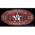 thumbnail image 4 of Vintage, Full Service Gasoline Tin Sign - Personalized, 4 of 5