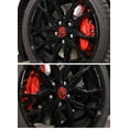 thumbnail image 4 of TINKI Soft Carbon Fiber Wheel Decal Sticker Fit for Chevrolet Corvette C8 2020-2023, Car Wheel Hub Trim Decal, Wheel Rim Surrounding Hub Rings Trim Sticker, 4 of 7