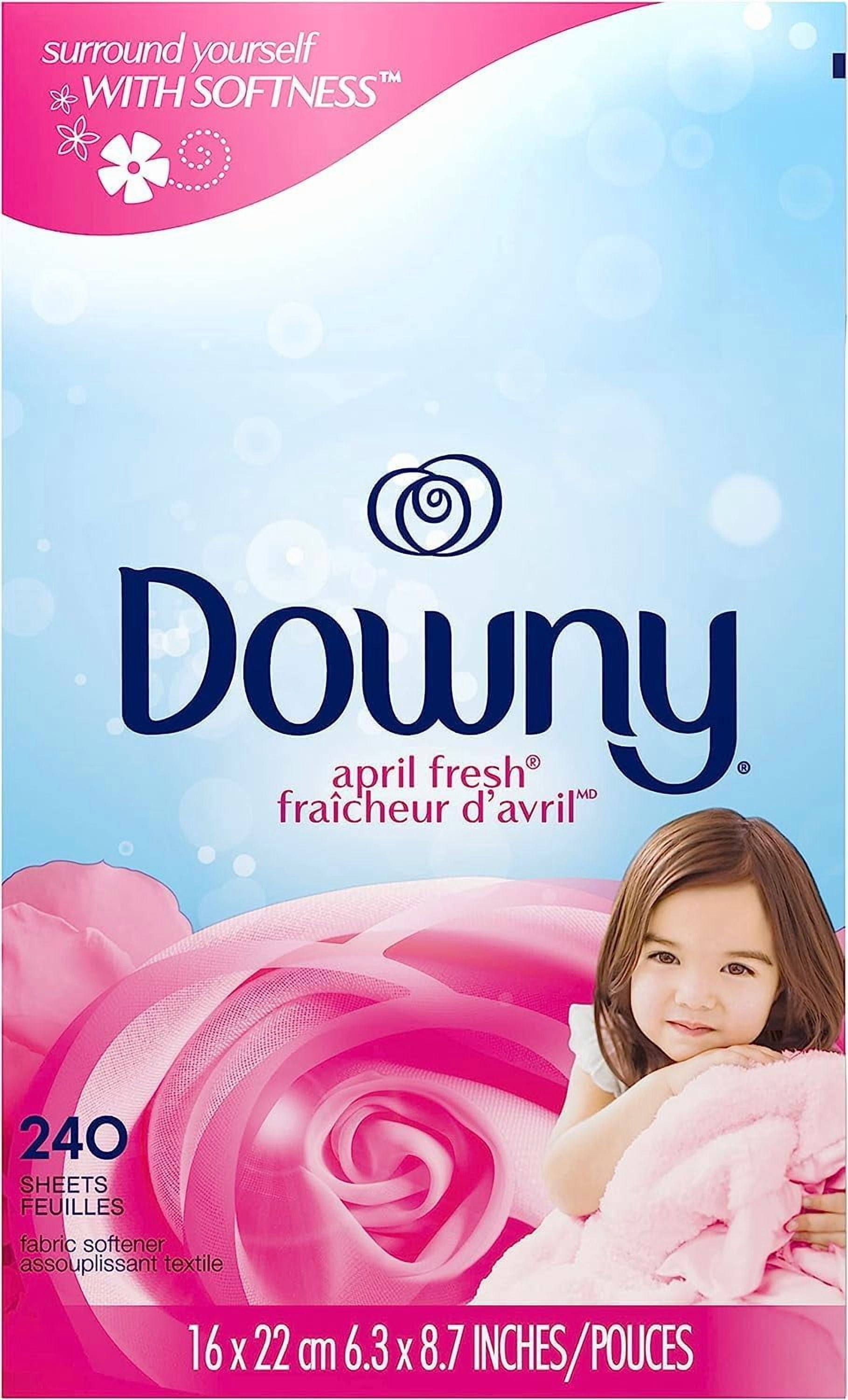Fabric Softener Dryer Sheets, April Fresh, 240 Count