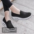 thumbnail image 6 of Stri 1Pair Woman Sports Mesh Shoes Breathable Relaxation Slugged Bottom Sneakers, 6 of 7