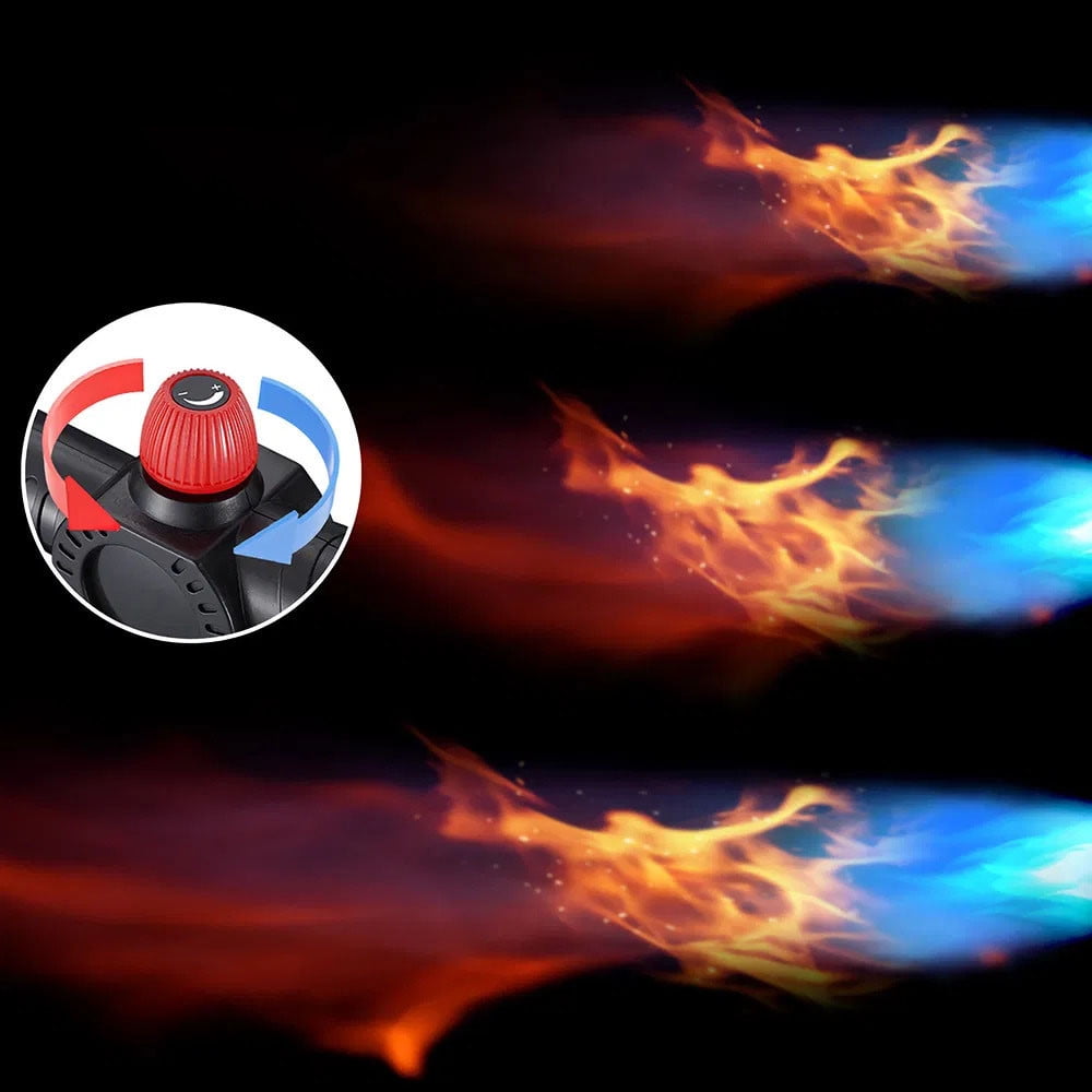 C Camping Canister Interface Handheld Flamethrower For Kitchen Outdoor Baking And Barbecue Multi Functional Lighter