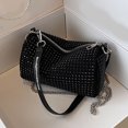 thumbnail image 4 of Bolso bandolera para mujer para cena fiesta diamantes de imitación bolso de viaje bolsos de mano con diamantes, 4 of 9