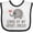 White and Black, variant on Inktastic My Great Uncle Loves Me Boys or Girls Baby Bib